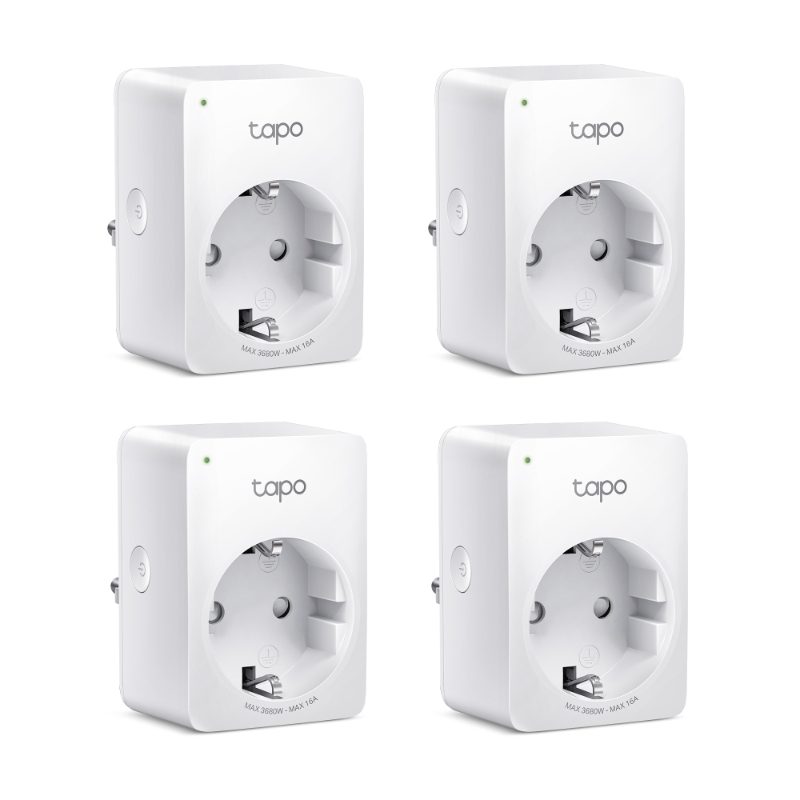 TP-Link Tapo P110 4er-Pack: Stromverbrauch in der ganzen Wohnung im Blick
