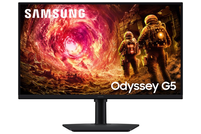 Samsung Odyssey G5 G50F: 27-Zoll-Gaming-Monitor mit QHD und 180 Hz