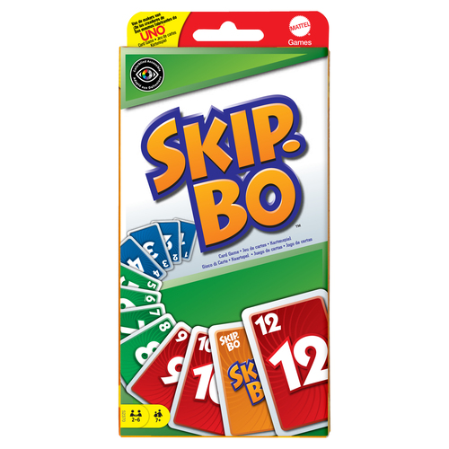 Skip-Bo: card game about building number sequences for 2 to 6 players