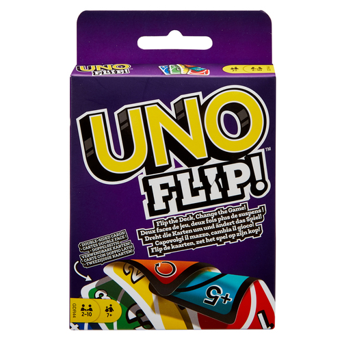 UNO Flip!: UNO variant with double-sided cards for 2 to 10 players