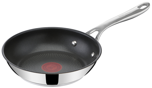 Tefal Jamie Oliver Cook's Direct On 20 cm: beschichtete Edelstahlpfanne mit Thermo-Signal
