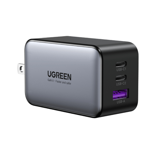 UGREEN Nexode 65W: GaN-Ladegerät mit zwei USB-C- und einem USB-A-Anschluss