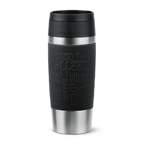 Emsa Travel Mug Classic 0,36 l: auslaufsicherer Isolierbecher mit 360°-Trinköffnung
